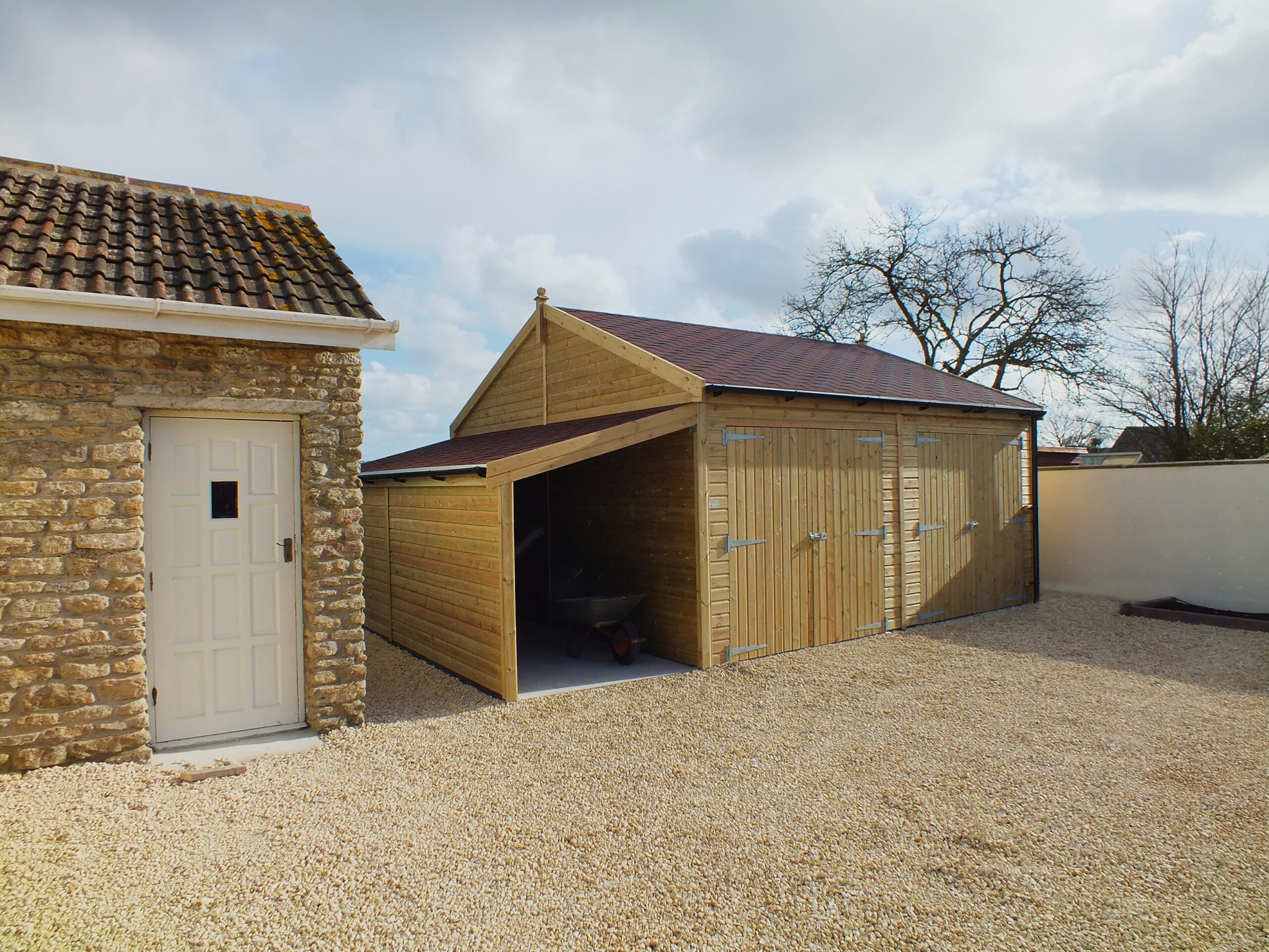 Wooden Garages and Timber Carports Ideal range