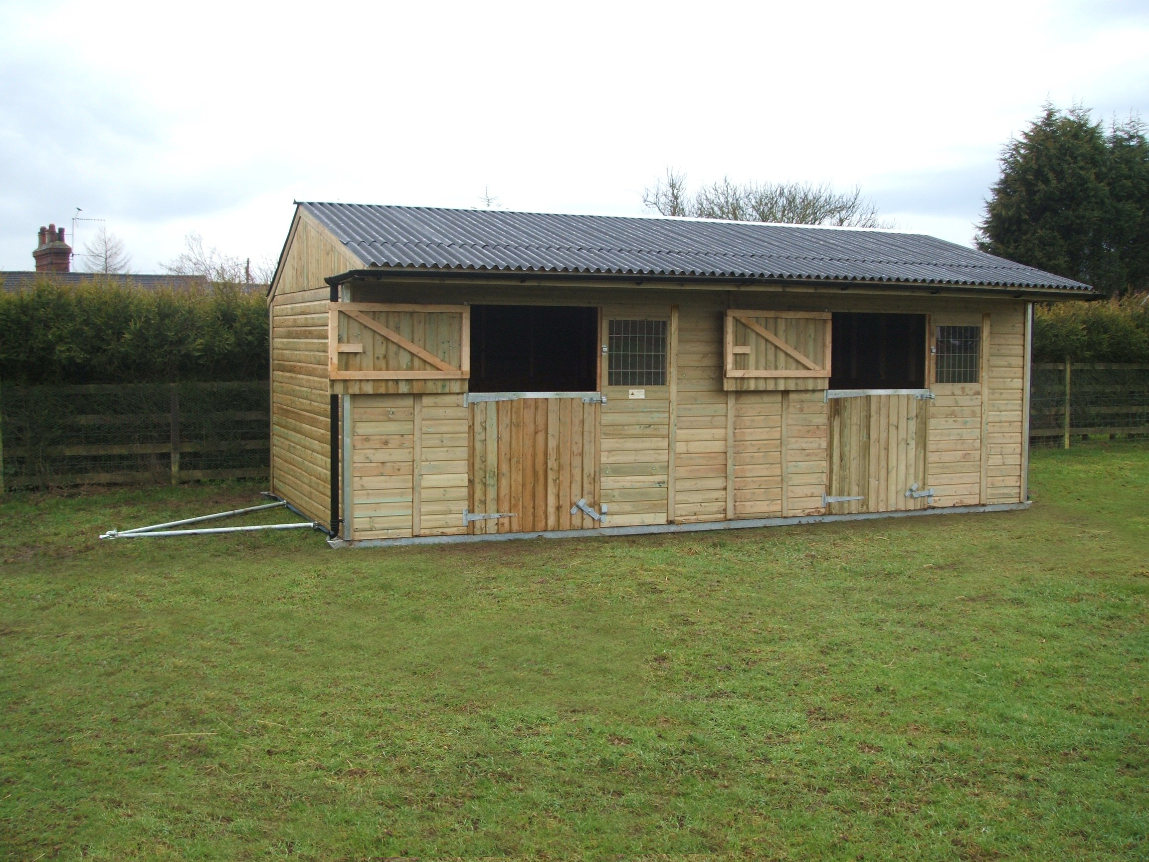 Mobile Timber Stables Intro Range