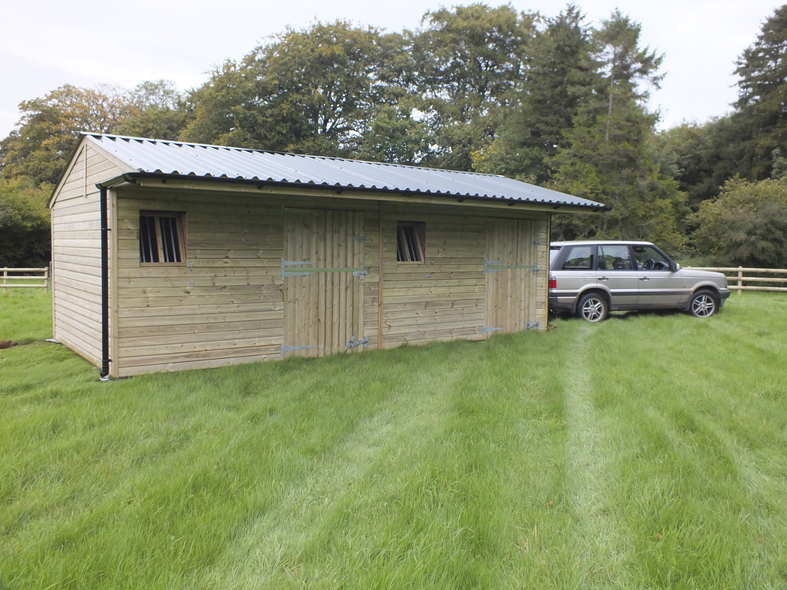 Mobile Timber Stables Ideal Range
