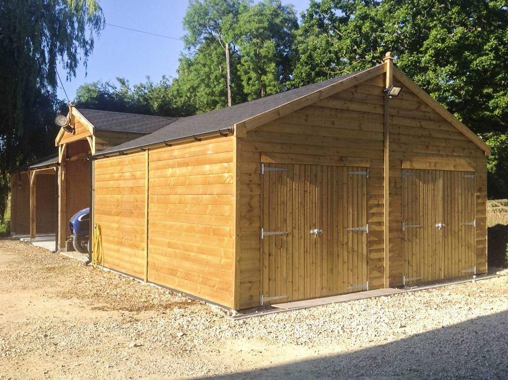 Wooden Garages and Timber Workshops Ideal Range